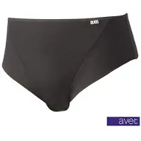 Avet dames slip 3244 heup model - Zwart - XL - 2 stuks