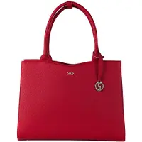 Socha Kersenrood Midi Laptoptas 13,3 36 x 12 x 29 cm Kunstleer Rood