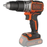 Black & Decker Black and Decker - Draadloze klopboormachine 18 V Lithium 52 Nm zonder batterij of oplader - BL188N-XJ