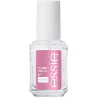 essie Top Coat matte about you - Matte nagel Transparant