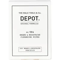 Depot No. 504 Beard & Moustache Cleansing Wipes 12 stk.