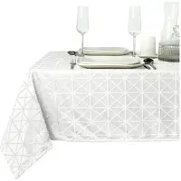 Unique living Sierle tafelkleed 140x250cm white