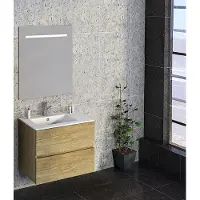Xellanz SEPHIA compleet badmeubel 80cm nature