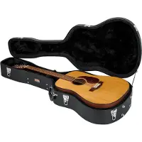 Gator 6 & 12 String Dreadnought Wooden Case - GWE