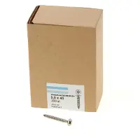 Hoenderdaal Spaanplaatschroef Rvs-A2 Pk PZ2 5.0X45 | 200 stuks - 0203.30.41801