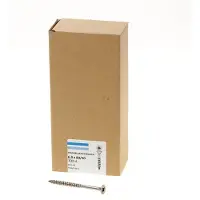 Hoenderdaal Spaanplaatschroef Rvs-A2 Pk PZ3 6.0X80/50 | 100 stuks - 0203.30.50401