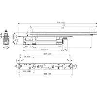 Dorma Kaba Inbouw Deurdranger ITS 96 - EN 2-4 - Zonder Arm