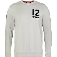 CODE-ZERO 12m College Sweater Men Grijs Maat XXL