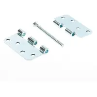 Axa Scharnier 1105 - Rondhoek - 89x89x2.4mm - Topcoat - 50 stuks
