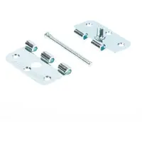Axa Scharnier 1114 Rh 76x76 2mm Topcoat SKG** - 100 stuks
