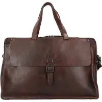 Harold's Maar Weekender reistas leer 42 cm bruin