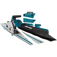 Makita DSP601ZJU2 2x18V Invalcirkelzaag 165mm (accu cirkelzaag)