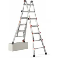 Altrex Little Giant Velocity | 4x6 Sporten | Aluminium telescopische vouwladder - 503916