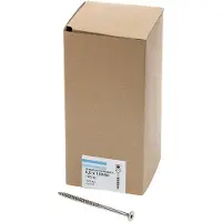 Hoenderdaal Spaanplaatschroef Rvs-A2 Platkop voldraad Torx TX25 6.0X100 | 100 stuks - 0206.30.50603