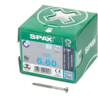 Spax 0197000500603 R 88091 Senkkopf T-STAR TG Verzonken houtschroef 5 mm 60 mm T-STAR plus RVS A2 100 stuk(s)