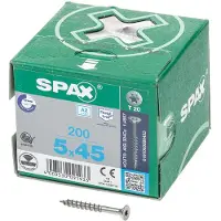 Spax 0197000500453 R 88091 Senkkopf T-STAR TG Verzonken houtschroef 5 mm 45 mm T-STAR plus RVS A2 200 stuk(s)