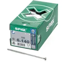 Spax T-Star Schroef Pk Torx Verzinkt 6x140mm - 100 stuks