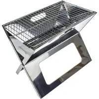 United Entertainment Draagbare BBQ Notebook - RVS