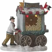 Luville Popcornkraam | 2x AA | 11 x 7,5 x 12 cm