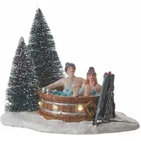 Luville Kerstfiguur Hot Tub