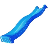 Intergard Glijbaan tuin blauw 265cm voor houten speeltoestellen