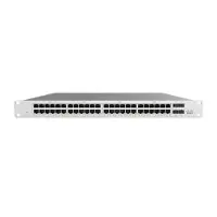 Cisco Meraki MS120-48, beheerde switch, L2, Gigabit Ethernet (10/100/1000), voor inbouw in een rack, 1U