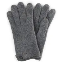 Roeckl Vingerhandschoenen 'FELTED WOOL' grijs / basaltgrijs / zilvergrijs / rookgrijs / lichtgrijs / grijs gemêleerd