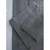 Cawö Badmat Uni Keerbaar Antracite-60 x 60 cm