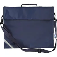 Packlinq Schooltas, afm 36x31 cm, diepte 6 cm, donkerblauw, 1stuk
