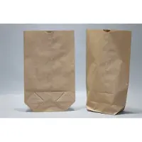 Packlinq Kruisbodem Zakken Kraft (inhoud 1,5kg) 19x29cm - 1 laags 70 grs