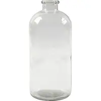 Packlinq Apothekersfles, h: 24,5 cm, d: 10,5 cm, 6stuks, gatgrootte 2,6 cm