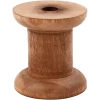 Packlinq Spoel, h: 50 mm, d: 30+48 mm, populier, 10stuks, gatgrootte 10 mm