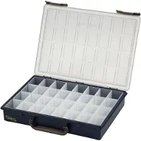 Packlinq Opslag box, afm 33,8x26,1 cm, h: 5,7 cm, 32 losse vakken, 1stuk, gatgrootte 3,9x5,5x4,7 cm