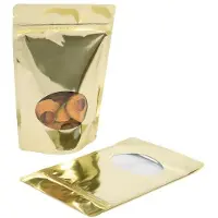 Packlinq Stazakken Goud met ovaal Venster 14,9x8,9x23,2cm 312 gram