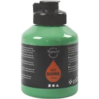 Packlinq Pigment Art School, medium green, opaque, good fade resistant, 500ml