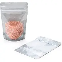 Packlinq Stazakken Rijstpapier Transparant/Zwart 10,2x6x15,2cm 57 gram