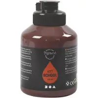 Packlinq Pigment Art School, burnt umber, opaque, , 500ml