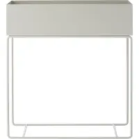 Ferm Living Plant Box Plantenbak 60x65 Cm Lichtgrijs - Bloempotten Staal Light Grey - 3217
