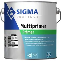 Sigma Multiprimer | Grondverf Buiten 2,5 LTR - Wit