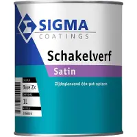 Sigma Schakelverf Satin | Zijdeglans Eén-pot-systeem 1 LTR - Kleur|1|2