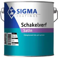 Sigma Schakelverf Satin | Zijdeglans Eén-pot-systeem 2,5 LTR - Kleur|1|2