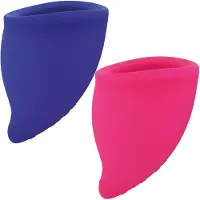 Fun Factory - Fun Cup Explore Kit Menstrual Cup Pink & Ultramarine Menstruatiecup