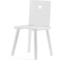 Kids Concept Stoel Star wit