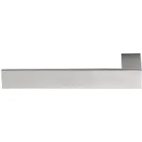 Formani Enkele deurklink links SQUARE LSQII-ZR mat rvs