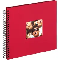 Walther design SA-110-R Fun - Spiraal album - Formaat 30 x 30 cm - Rood