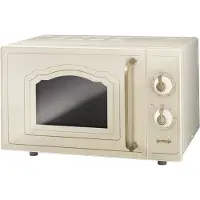 Gorenje MO 4250 CLI, vrijstaande magnetron, 700 watt, 20 liter inhoud, 45,5 cm breed, automatische ontdooifunctie, grillfunctie, ivoorwit