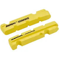 Sram x2 remblok cartridges voor gele carbon velgen