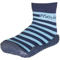 Playshoes Watersokken Gestreept Marine/lichtblauw | Maat: 18/19