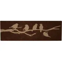 Esschert Design Deurmat kokos vogels tak ass breed (1 stuk)