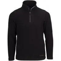 Starling Skipully Starling Fleece Pulli Junior Zwart-Maat 140